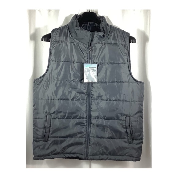 Jackson Hole Outerwear Other - Jackson Hole Outerwear Puff Vest Grey Gray Pockets